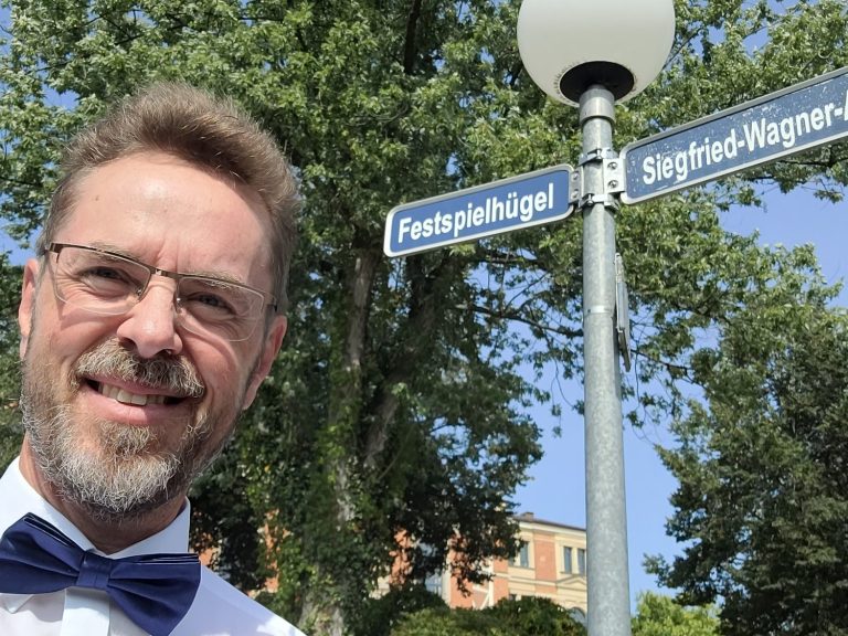 Detlef Budde bei den Bayreuther Festspielen.